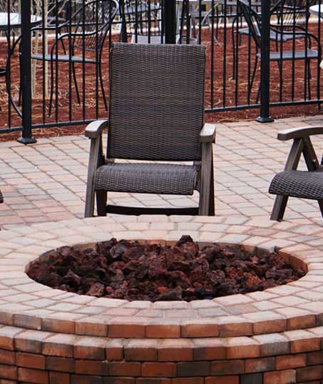 Well Grounded Landscape Design Build LLC Outdoor Fire Pits