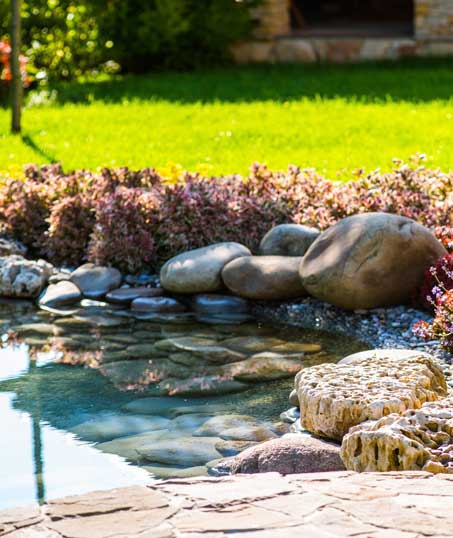 Well Grounded Landscape Design Build LLC Residential Water Features